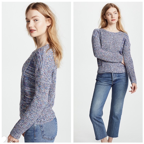 RAILS Elsa Sweater Speckled Blue - Picture 2 of 7